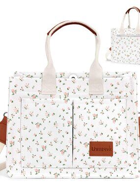 Canvas Tote Bag for Women, Large Work Purses Bible Tote